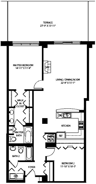 3140 N Sheffield Floorplan - 12 Tier*